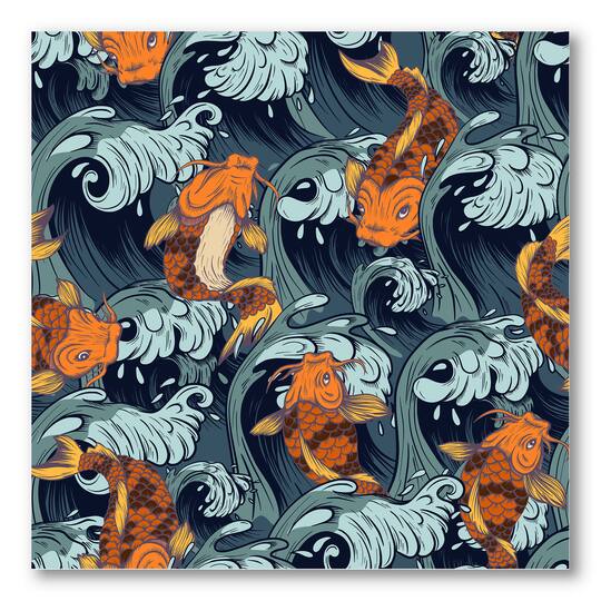 Designart - Japanese Koi Fish